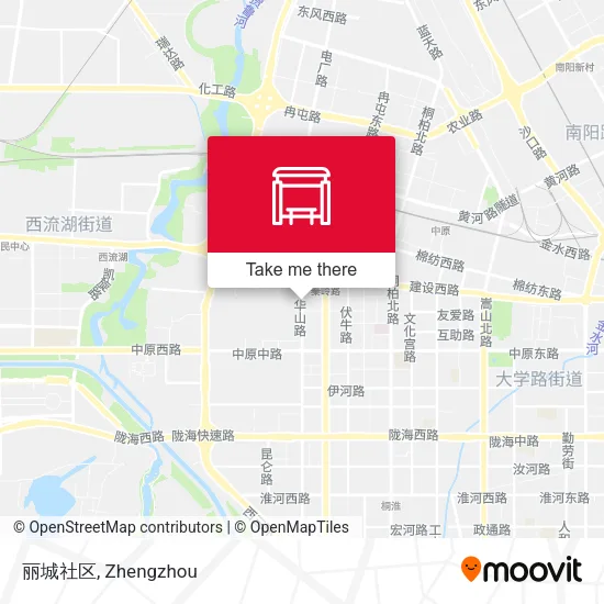 丽城社区 map