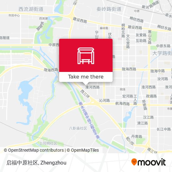 启福中原社区 map