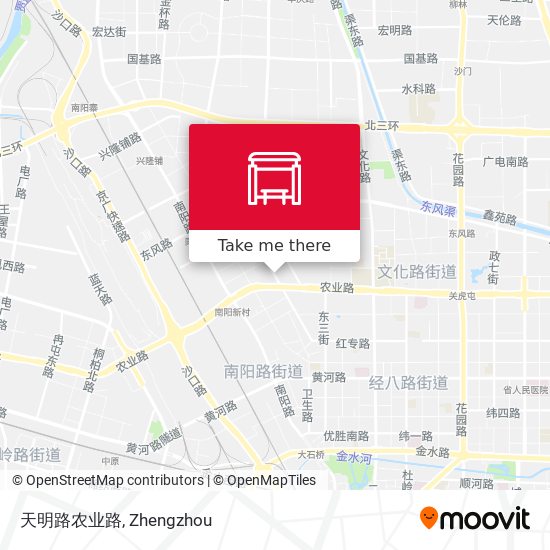 天明路农业路 map