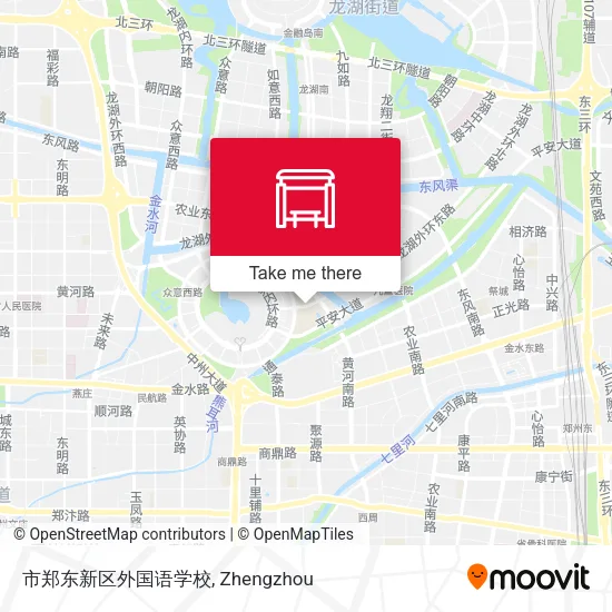 市郑东新区外国语学校 map