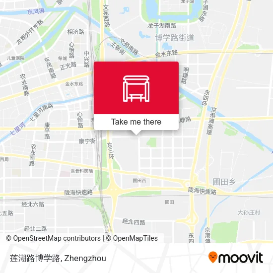 莲湖路博学路 map