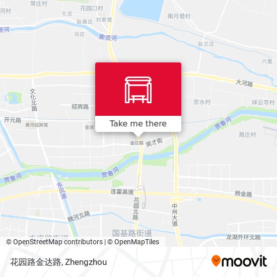 花园路金达路 map