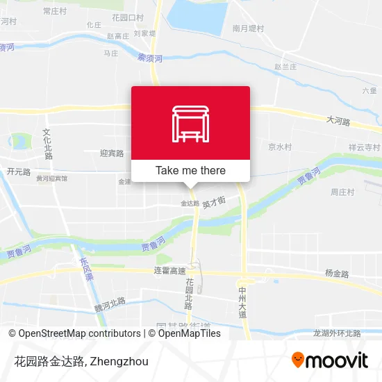 花园路金达路 map