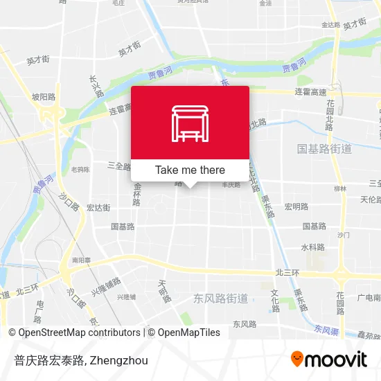 普庆路宏泰路 map