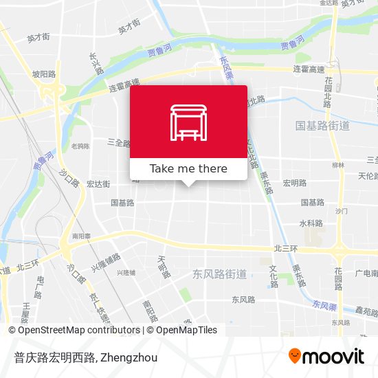 普庆路宏明西路 map