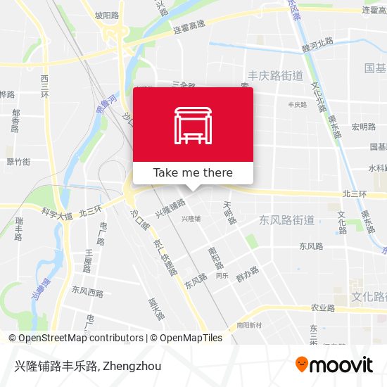 兴隆铺路丰乐路 map