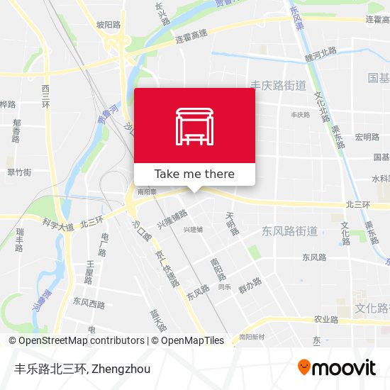 丰乐路北三环 map