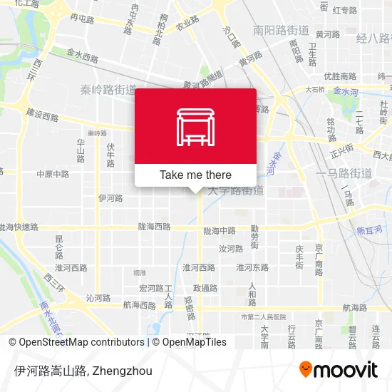 伊河路嵩山路 map