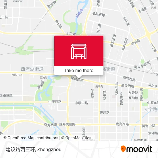 建设路西三环 map