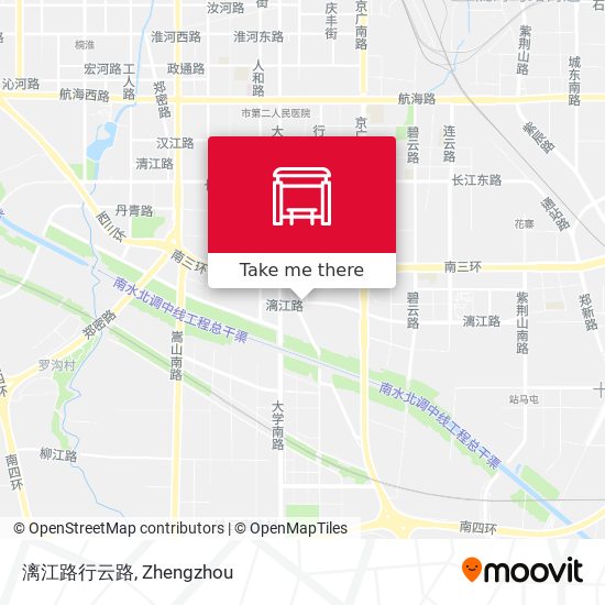 漓江路行云路 map