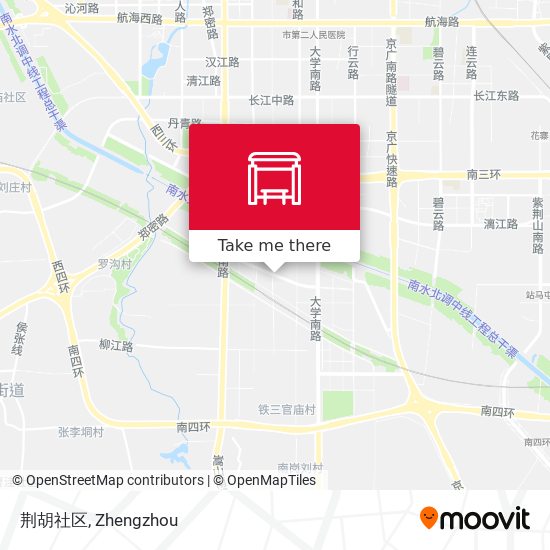 荆胡社区 map