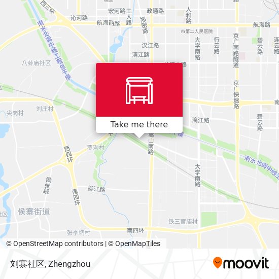 刘寨社区 map