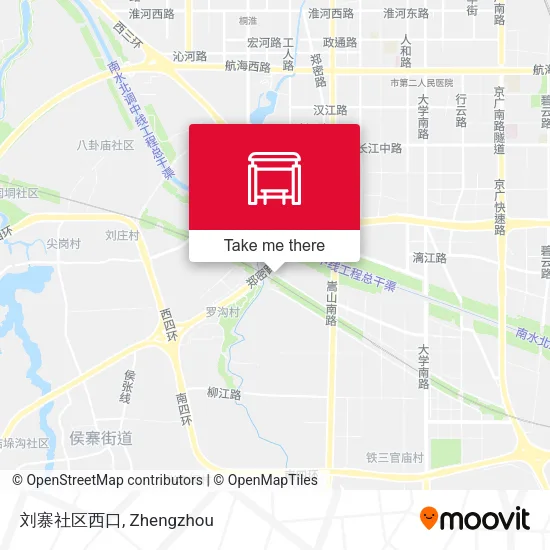 刘寨社区西口 map