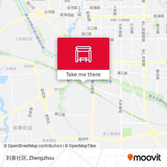 刘寨社区 map