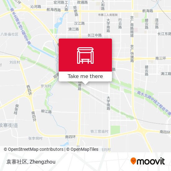袁寨社区 map