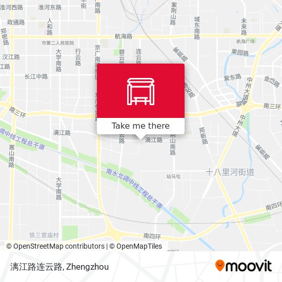 漓江路连云路 map