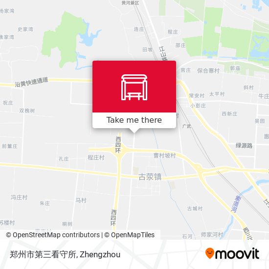 郑州市第三看守所 map
