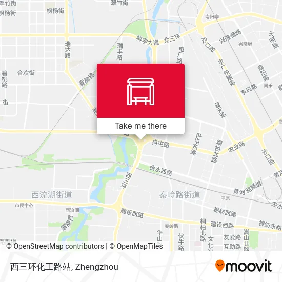 西三环化工路站 map