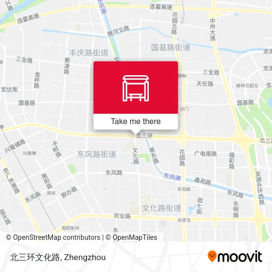 北三环文化路 map