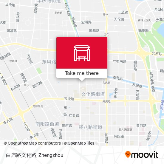 白庙路文化路 map