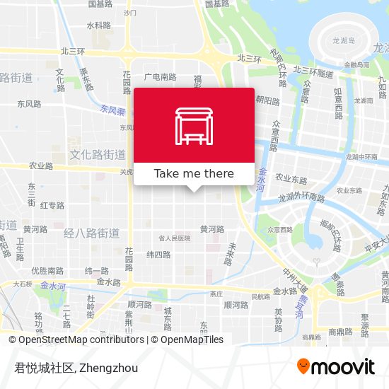 君悦城社区 map
