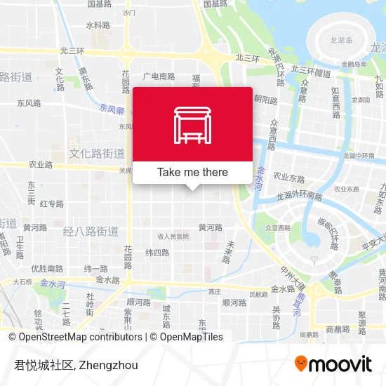 君悦城社区 map