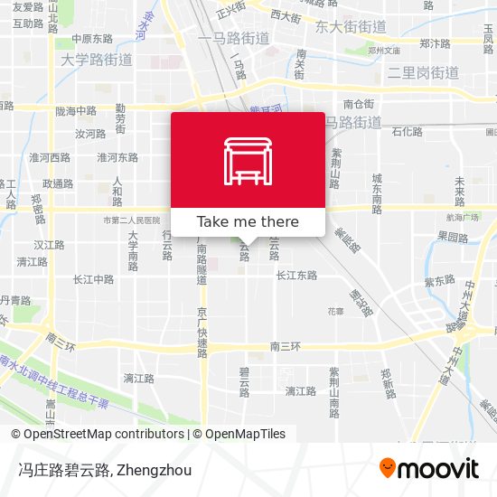 冯庄路碧云路 map