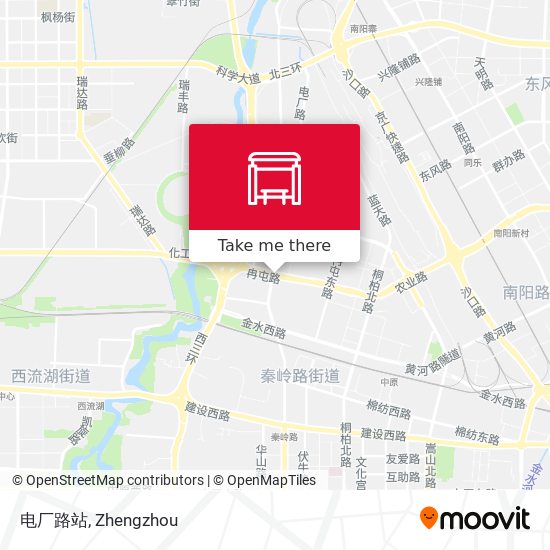 电厂路站 map