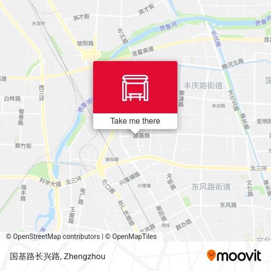 国基路长兴路 map