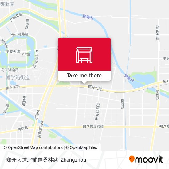 郑开大道北辅道桑林路 map