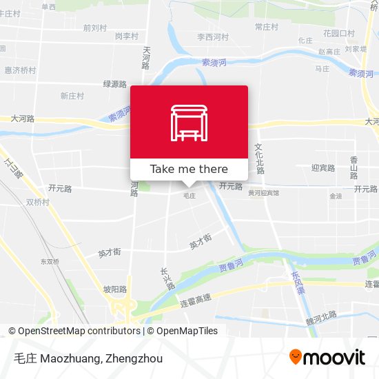 毛庄 Maozhuang map