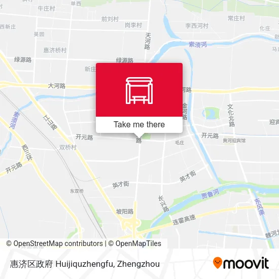 惠济区政府 Huijiquzhengfu map