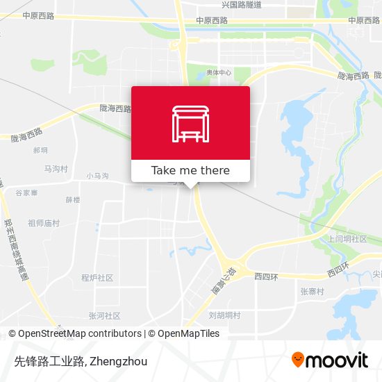 先锋路工业路 map
