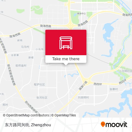 东方路同兴街 map