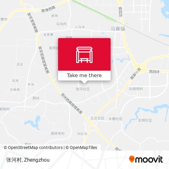 张河村 map