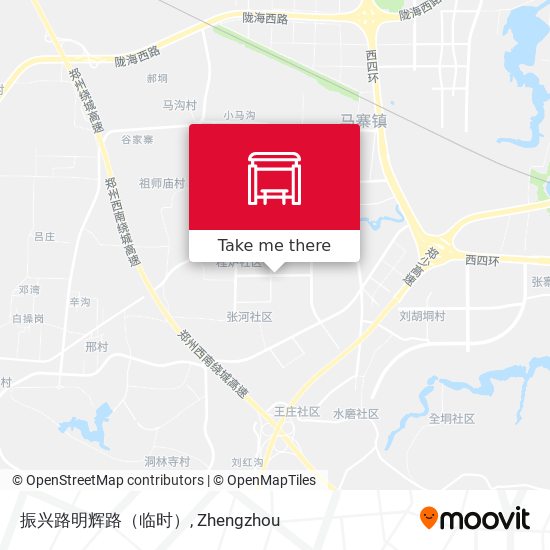 振兴路明辉路（临时） map