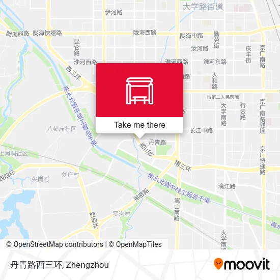 丹青路西三环 map