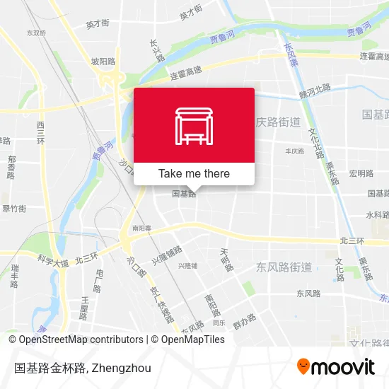 国基路金杯路 map