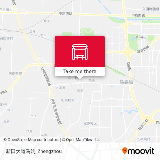 新田大道马沟 map