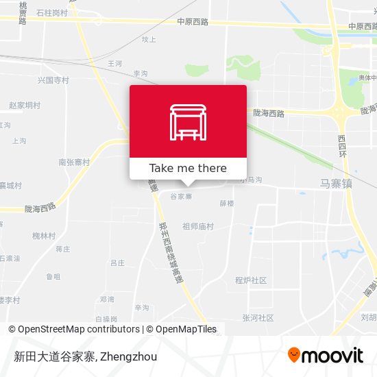 新田大道谷家寨 map