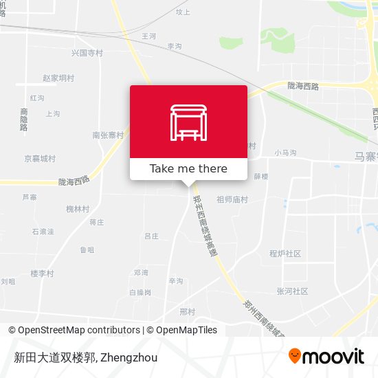 新田大道双楼郭 map