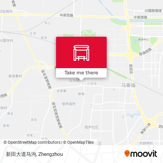 新田大道马沟 map