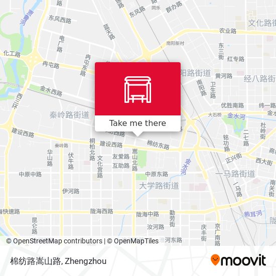 棉纺路嵩山路 map