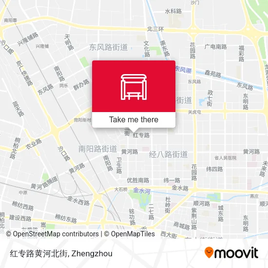 红专路黄河北街 map
