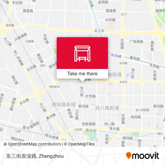 东三街农业路 map