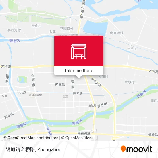 银通路金桥路 map
