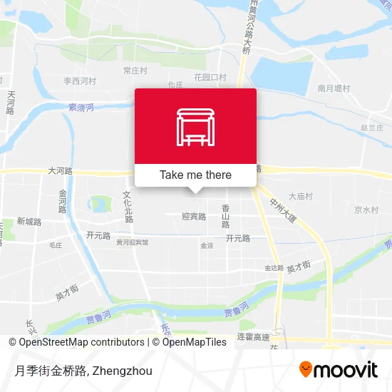 月季街金桥路 map