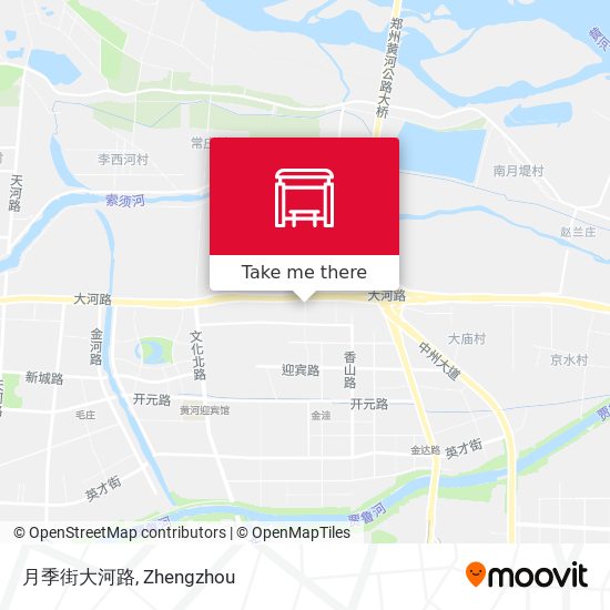 月季街大河路 map