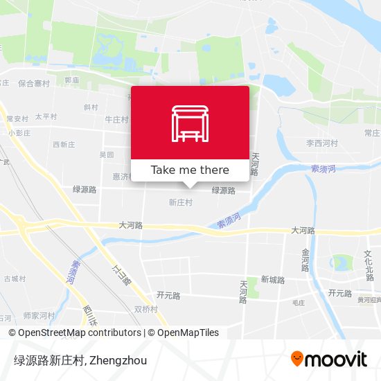 绿源路新庄村 map