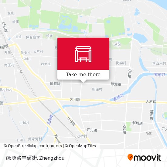 绿源路丰硕街 map